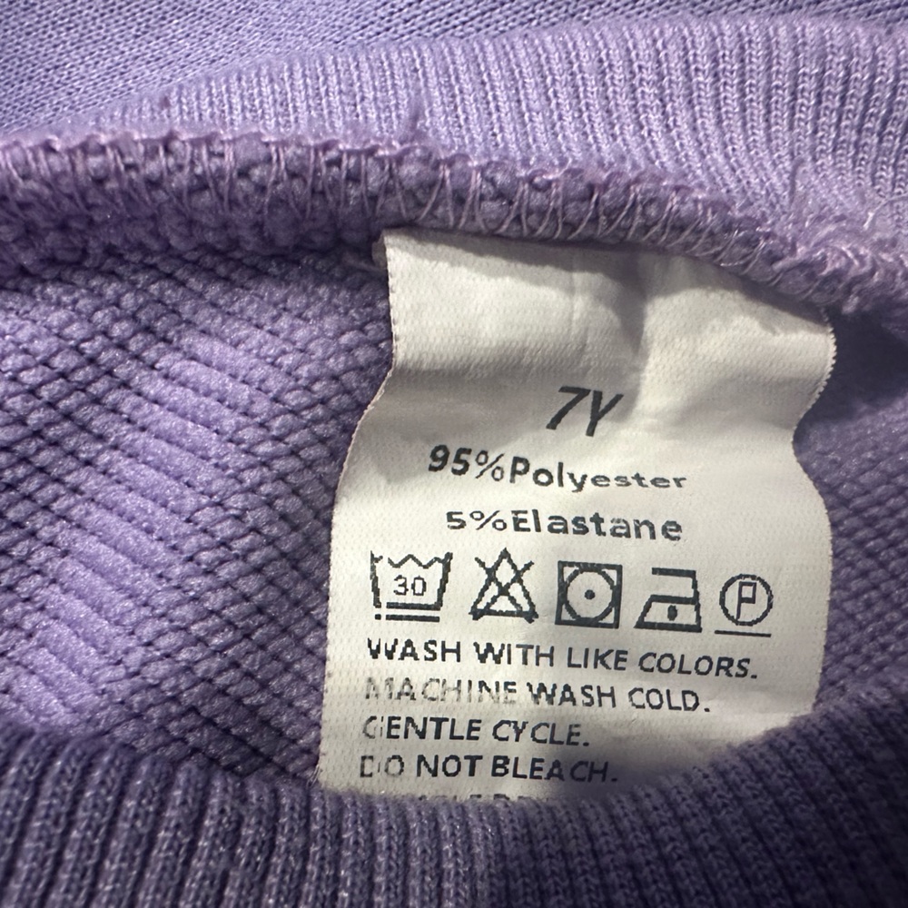 Purple Kids Sweater with Graphic Design - Picture 3 of 3